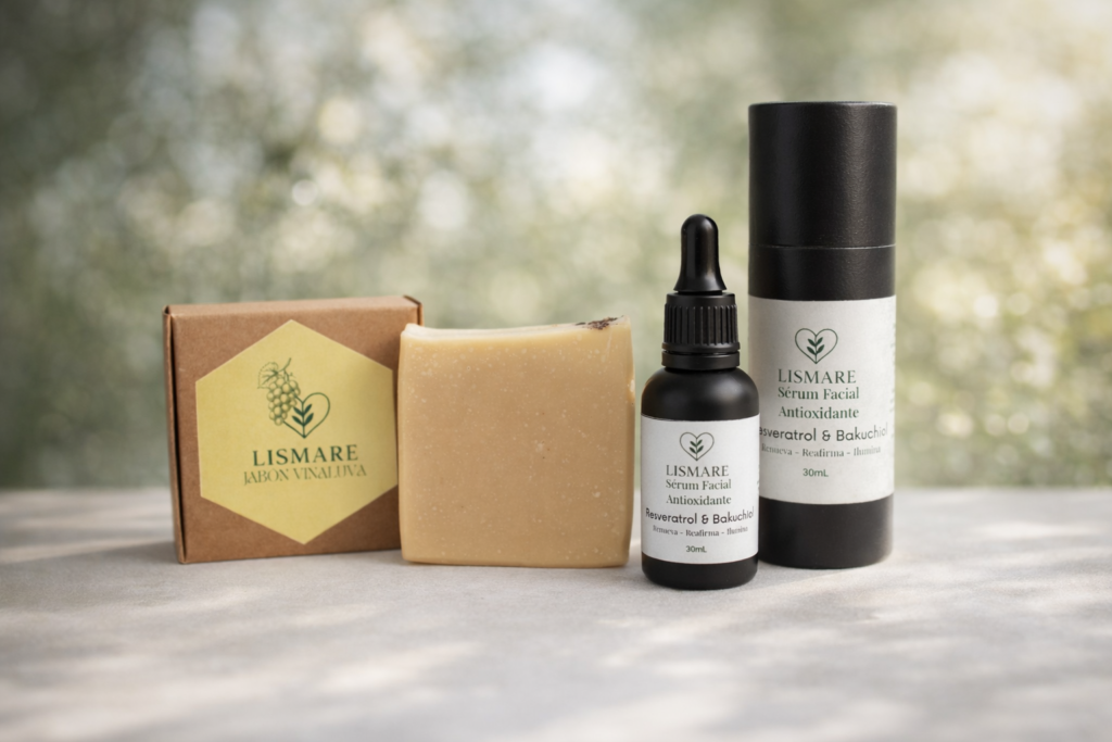 Cosmética natural facial y corporal Lismare