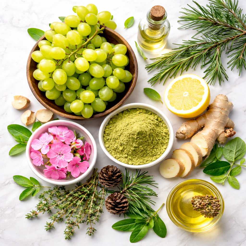 ingredientes naturales cosmética Lismare